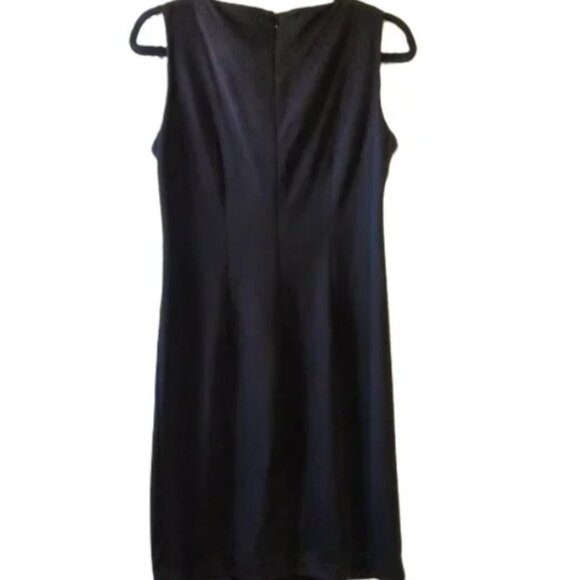 Vintage-Inspired Black 2-Piece Dress & Jacket Set (Size 10) - Picture 4 of 6